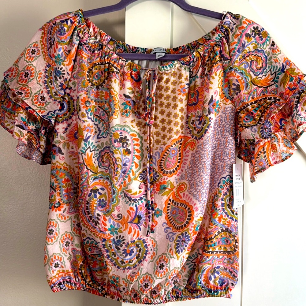 Sam & Jess Short Sleeve blouse